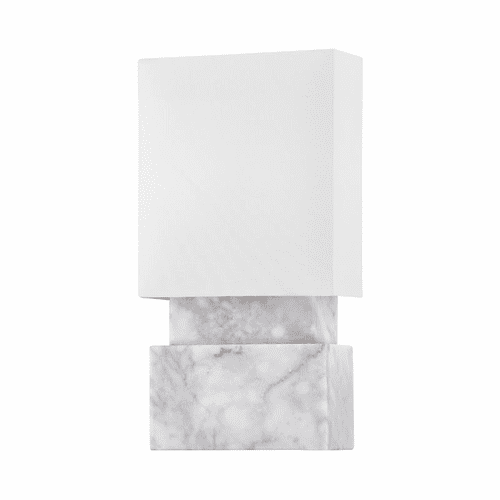 Hudson Valley Haight 2 Light Wall Sconce - White Marble - 3652-WM