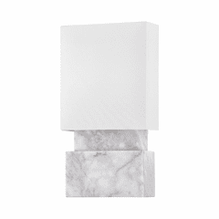 Hudson Valley Haight 2 Light Wall Sconce - White Marble - 3652-WM