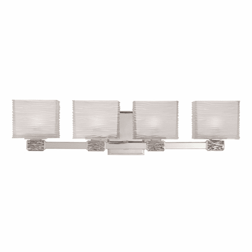 Hudson Valley Hartsdale 4-LT Bath Light Bracket - Polished Nickel - 4664-PN