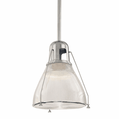 Hudson Valley Haverhill 1-LT Pendant - Polished Nickel - 7315-PN
