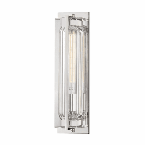 Hudson Valley Hawkins 1 Light Wall Sconce - Polished Nickel - 1731-PN
