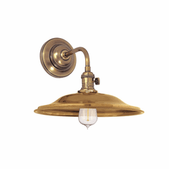 Hudson Valley Heirloom 1-LT Wall Sconce - Aged Brass - 8000-AGB-MS2