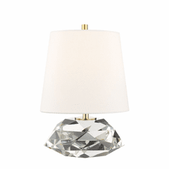Hudson Valley Henley 1-LT Small Table Lamp - Aged Brass - L1035-AGB Hudson Valley Henley 1-LT Small Table Lamp - Aged Brass - L1035-AGB