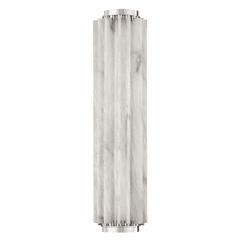 Hudson Valley Hillside Large 1-LT Wall Sconce - Polished Nickel - 6024-PN