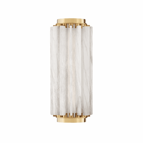 Hudson Valley Hillside Small 1-LT Wall Sconce - Aged Brass - 6013-AGB