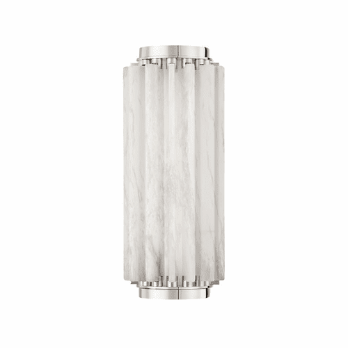Hudson Valley Hillside Small 1-LT Wall Sconce - Polished Nickel - 6013-PN