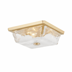Hudson Valley Hines 3-LT Flush Mount - Aged Brass - 4710-AGB