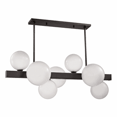 Hudson Valley Hinsdale 7-LT Island Light - Old Bronze - 8717-OB