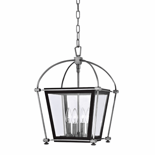 Hudson Valley Hollis 4-LT Pendant - Polished Nickel - 3612-PN