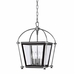 Hudson Valley Hollis 4-LT Pendant - Polished Nickel - 3612-PN