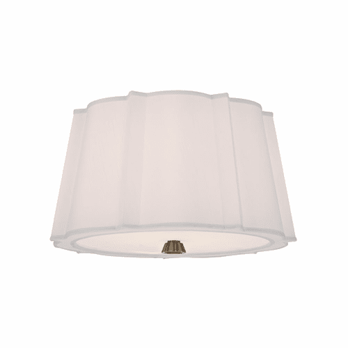 Hudson Valley Humphrey 2-LT Semi Flush - Aged Brass - 4817-AGB