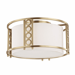 Hudson Valley Infinity 3-LT Flush Mount - Aged Brass - 6710-AGB
