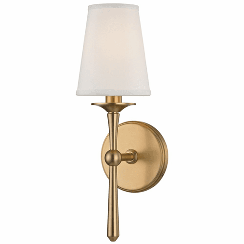 Hudson Valley Islip 1-LT Wall Sconce - Aged Brass - 9210-AGB