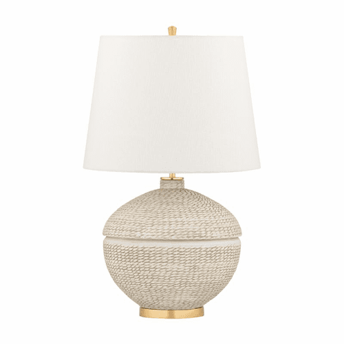 Hudson Valley Katonah 1 Light Table Lamp - Gold Leaf - L1516-GL