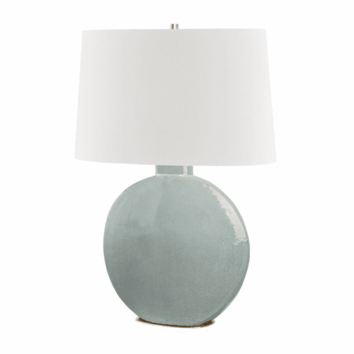 Hudson Valley Kimball 1-LT Table Lamp - Aged Brass/Gray - L1840-AGB/GRY