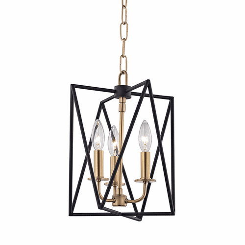 Hudson Valley Laszlo 3-LT Pendant - Aged Brass - 1110-AGB