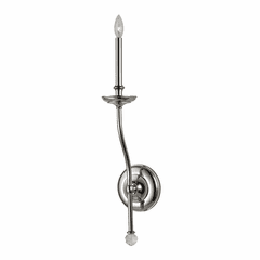 Hudson Valley Lauderhill 1-LT Wall Sconce - Polished Nickel - 6411-PN