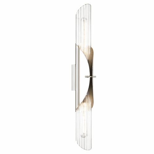 Hudson Valley Lefferts 2-LT Wall Sconce - Polished Nickel - 3526-PN