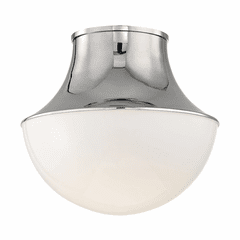 Hudson Valley Lettie Large LED Flush Mount - Polished Nickel - 9415-PN
