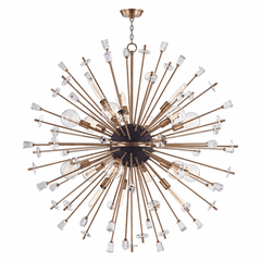 Hudson Valley Liberty 18-LT Chandelier - Aged Brass - 5060-AGB