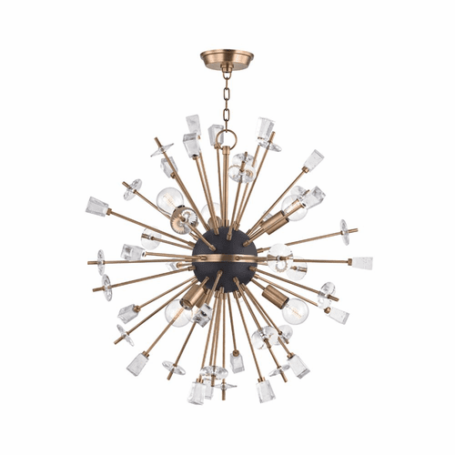 Hudson Valley Liberty 6-LT Chandelier - Aged Brass - 5032-AGB