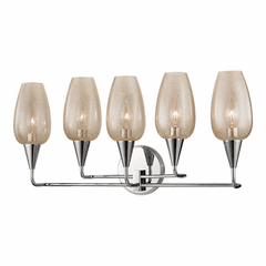 Hudson Valley Longmont 5-LT Wall Sconce - Polished Nickel - 4705-PN