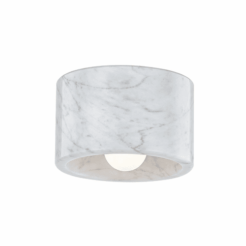 Hudson Valley Loris 1-LT Flush Mount - Polished Nickel - 4500-WM-PN