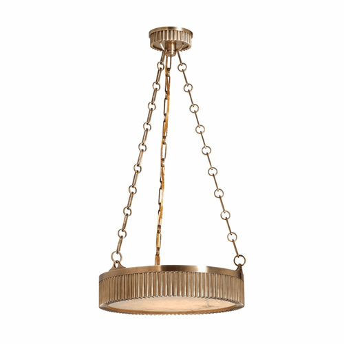 Hudson Valley Lynden 4-LT Pendant - Aged Brass - 516-AGB