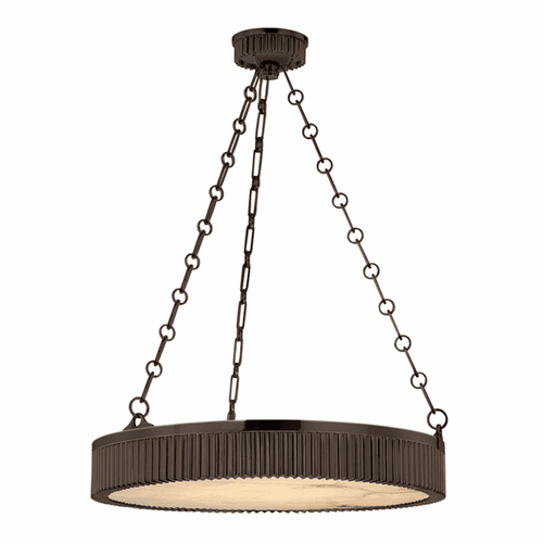 Hudson Valley Lynden 5-LT Pendant - Distressed Bronze - 522-DB