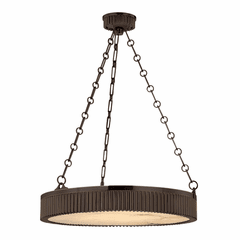 Hudson Valley Lynden 5-LT Pendant - Distressed Bronze - 522-DB