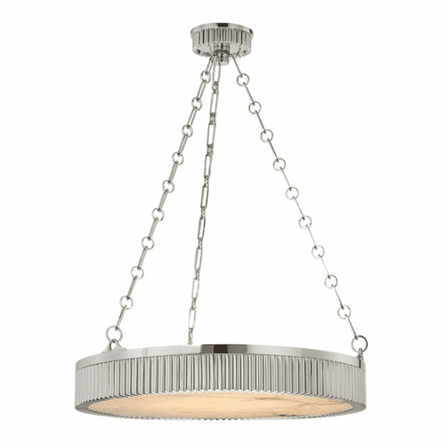 Hudson Valley Lynden 5-LT Pendant - Polished Nickel - 522-PN
