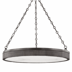 Hudson Valley Lynden 8 Light Pendant - Distressed Bronze - 532-DB