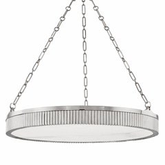 Hudson Valley Lynden 8 Light Pendant - Polished Nickel - 532-PN