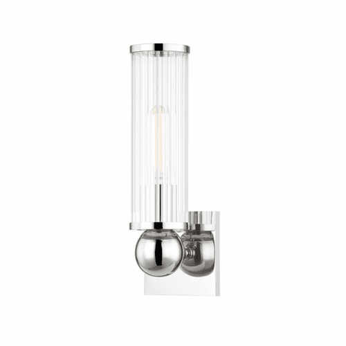 Hudson Valley Malone 1 Light Wall Sconce - Polished Nickel - 5271-PN