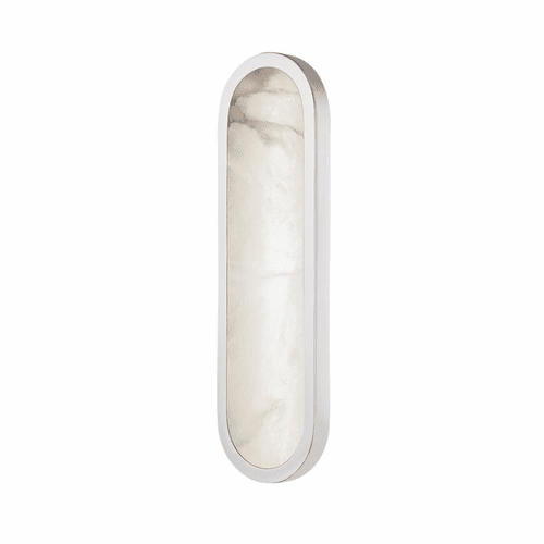 Hudson Valley Manhasset 18" 1LT LED Wall Sconce - Plshd Nickel - 3318-PN