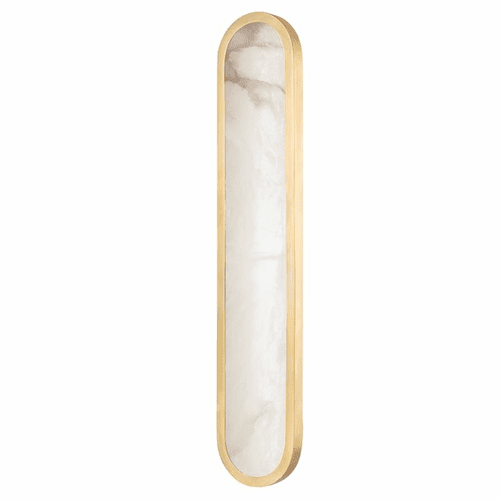 Hudson Valley Manhasset 28" 1-LT LED Wall Sconce - Aged Brass - 3328-AGB