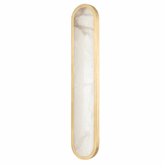 Hudson Valley Manhasset 28" 1-LT LED Wall Sconce - Aged Brass - 3328-AGB