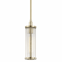 Hudson Valley Marley 1-LT Pendant - Aged Brass - 9120-AGB Hudson Valley Marley 1-LT Pendant - Aged Brass - 9120-AGB
