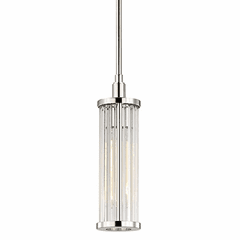 Hudson Valley Marley 1-LT Pendant - Polished Nickel - 9120-PN