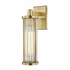 Hudson Valley Marley 1-LT Wall Sconce - Aged Brass - 9121-AGB
