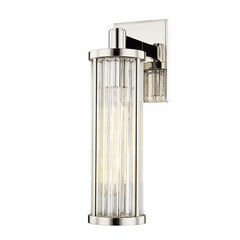 Hudson Valley Marley 1-LT Wall Sconce - Polished Nickel - 9121-PN