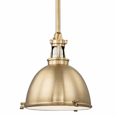 Hudson Valley Massena 1-LT Pendant - Aged Brass - 4620-AGB Hudson Valley Massena 1-LT Pendant - Aged Brass - 4620-AGB