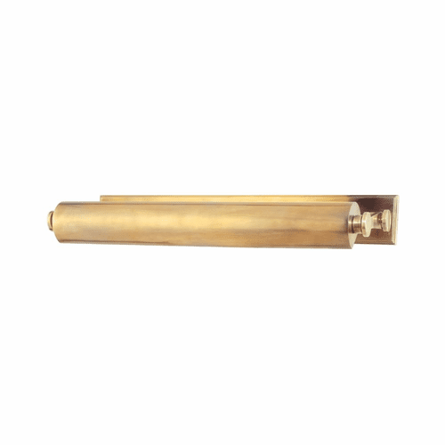 Hudson Valley Merrick 3-LT Picture Light - Aged Brass - 6022-AGB