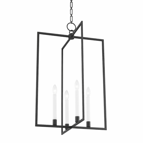 Hudson Valley Middleborough 4 Light Large Pendant - Aged Iron - MDS422-AI
