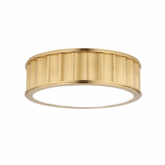 Hudson Valley Middlebury 2-LT Flush Mount - Aged Brass - 911-AGB Hudson Valley Middlebury 2-LT Flush Mount - Aged Brass - 911-AGB