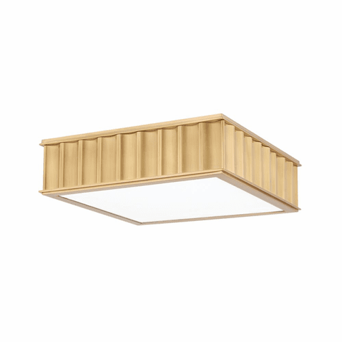 Hudson Valley Middlebury 2-LT Flush Mount - Aged Brass - 931-AGB