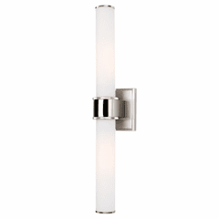 Hudson Valley Mill Valley 2-LT Bath Light Bracket - Satin Nickel - 1262-SN