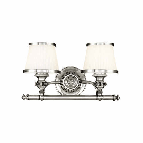 Hudson Valley Milton 2-LT Bath Light Bracket - Polished Nickel - 2002-PN