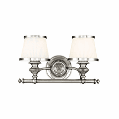 Hudson Valley Milton 2-LT Bath Light Bracket - Polished Nickel - 2002-PN