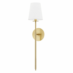 Hudson Valley Niagra 1 Light Wall Sconce - Aged Brass - 2061-AGB